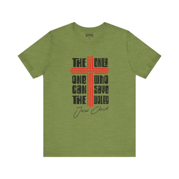 The Only One - Jesus Christ Short Sleeve Tee - Image 1