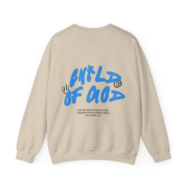 Child Of God - Hosanna Christian Crewneck Sweatshirt - Image 1