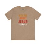 Ask me about Jesus Short Sleeve Tee