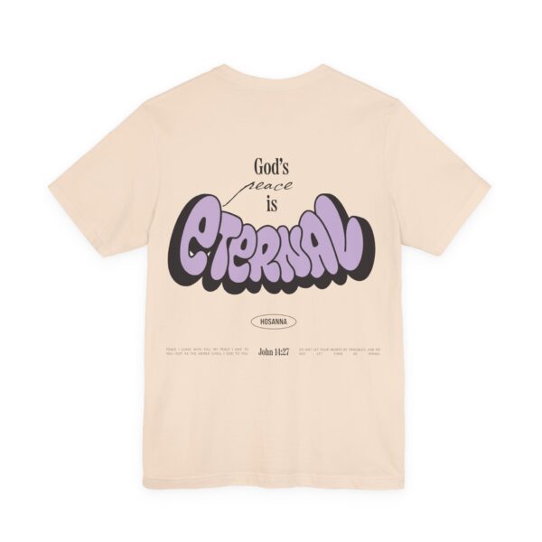 God's Peace Is Eternal - Short Sleeve Tee - Image 4