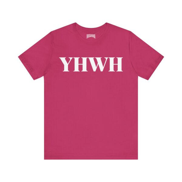13165437108334796437_2048.jpeg YHWH Short Sleeve Tee - Image 1