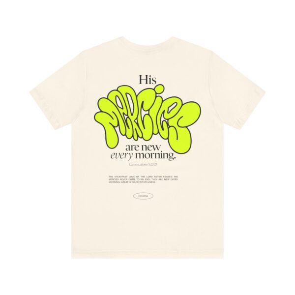 His Mercies Short Sleeve Tee - Image 2