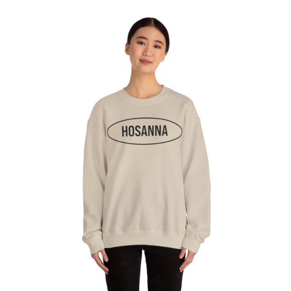 Child Of God - Hosanna Christian Crewneck Sweatshirt - Image 4