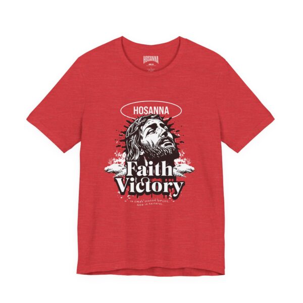Faith Victory Unisex Tee - Hosanna Christian T Shirt - Image 7