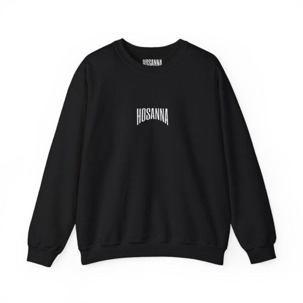 God is King - Hosanna Christian Crewneck Sweatshirt - Image 2
