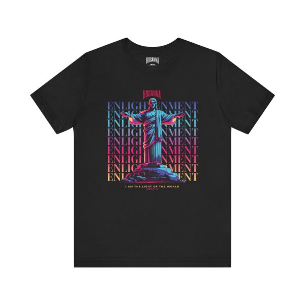 Enlightenment - Unisex Jersey Short Sleeve Hosanna Christian T-Shirt - Image 5