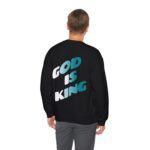God is King - Hosanna Christian Crewneck Sweatshirt - Image 5