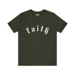 Faith - Unisex Jersey Short Sleeve Hosanna Christian T- Shirt - Image 5