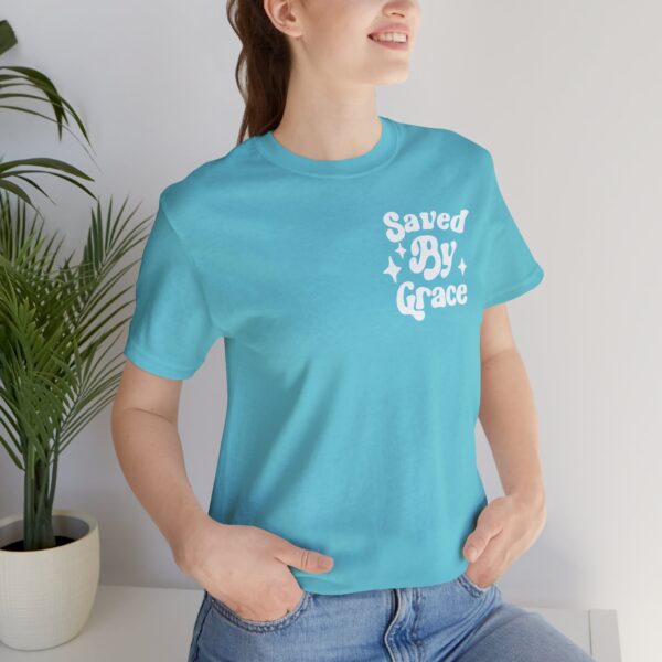 Saved By Grace Short Sleeve Tee - Image 4
