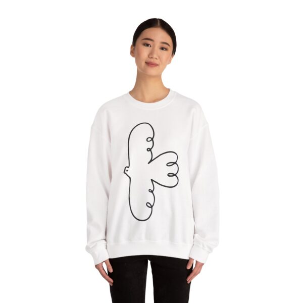 Holy Dove - Hosanna Christian Crewneck Sweatshirt - Image 4