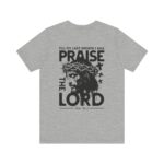 Praise The Lord Jersey Tee - Hosanna Christian T Shirt - Image 6