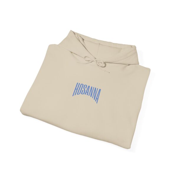 Created With Purpose, For Purpose - Hosanna Christian Hooded Sweatshirt - Image 4