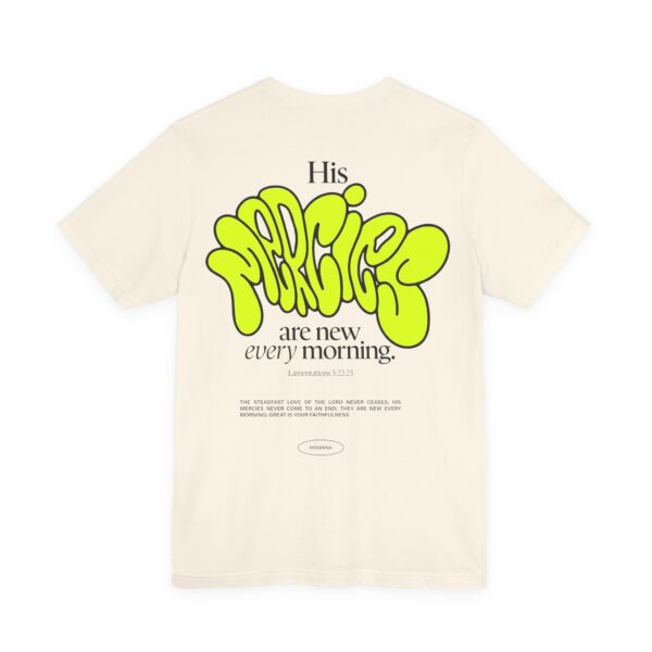 His Mercies Short Sleeve Tee - Image 4