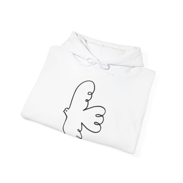 Holy Dove - Hosanna Christian Hooded Sweatshirt - Image 4