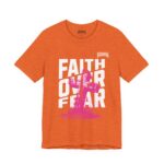 Faith Over Fear Unisex Jersey Tee – Hosanna Christian T-Shirt - Image 3
