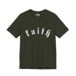 Faith - Unisex Jersey Short Sleeve Hosanna Christian T- Shirt - Image 7