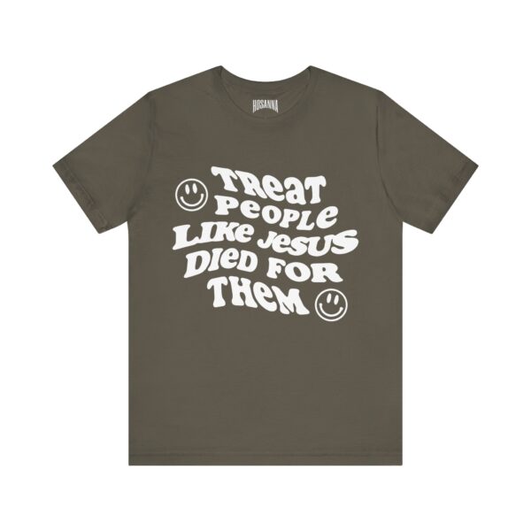 Treat People Like Jesus Short Sleeve Tee - Image 1