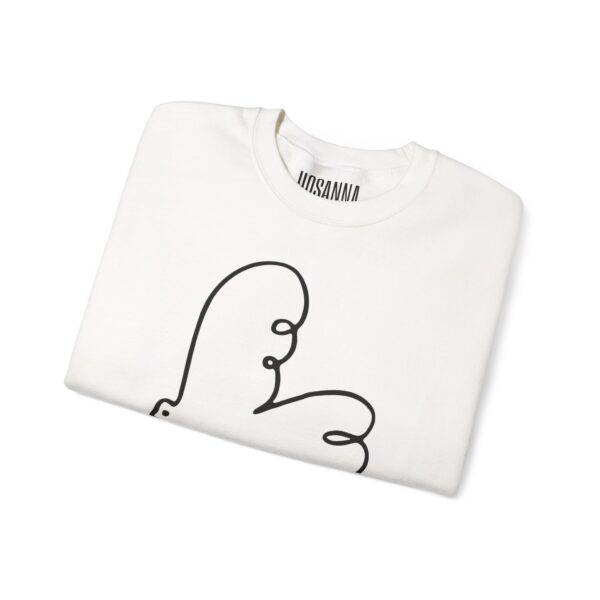 Holy Dove - Hosanna Christian Crewneck Sweatshirt - Image 3