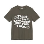 Treat People Like Jesus Short Sleeve Tee - Image 3