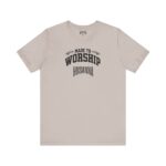Made to Worship Unisex Jersey Tee - Hosanna Christian T-Shirt - Image 5