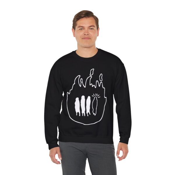 Another In The Fire - Hosanna Christian Crewneck Sweatshirt - Image 4