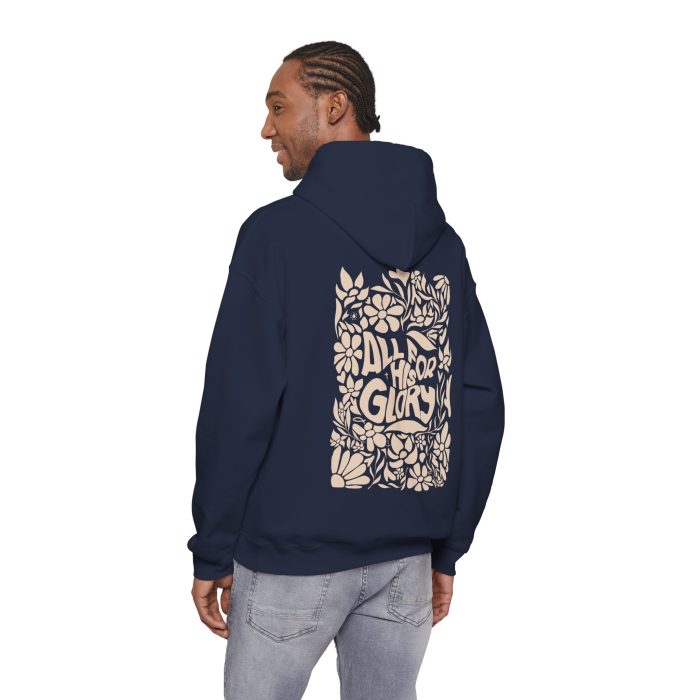 All For His Glory - Hosanna Christian Hooded Sweatshirt - Image 14