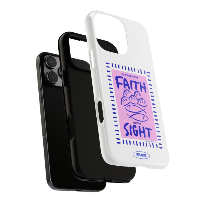 Faith Over Sight Phone Case – “For We Live By Faith, Not By Sight” Inspirational iPhone Cover - Image 3