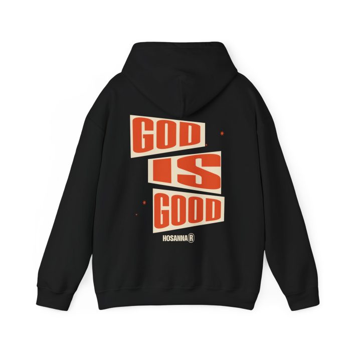 God is Good - Hosanna Christian Hooded Sweatshirt - Image 2