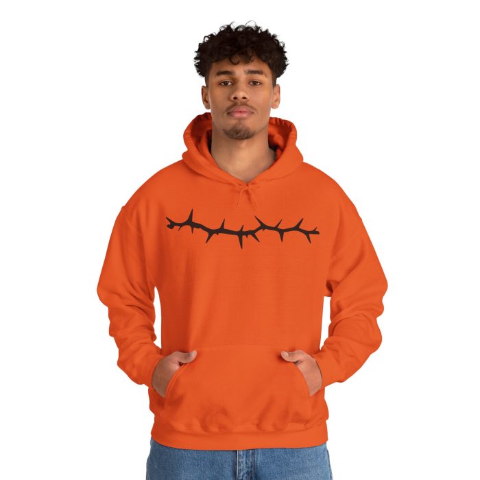 Crown Of Thorns - Hosanna Christian Hooded Sweatshirt - Image 7
