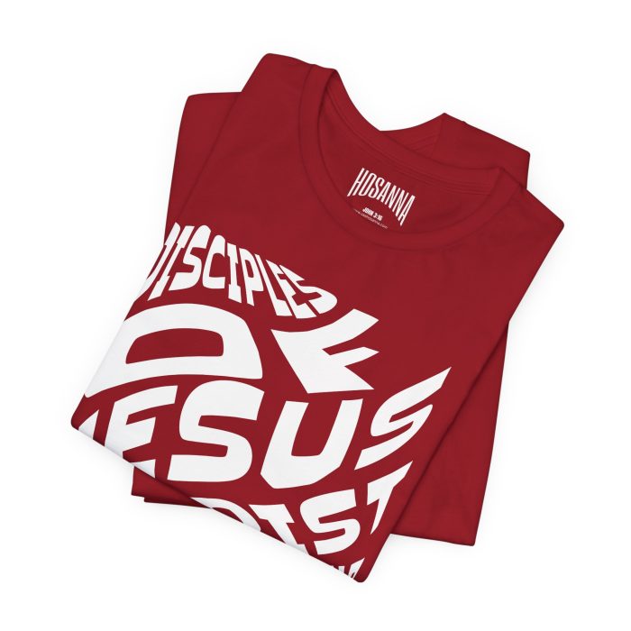 Disciple of Jesus Christ' Design Tee - Hosanna Christian T Shirt - Image 69