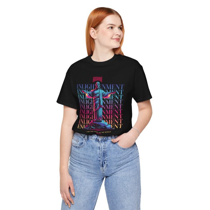 Enlightenment - Unisex Jersey Short Sleeve Hosanna Christian T-Shirt - Image 49