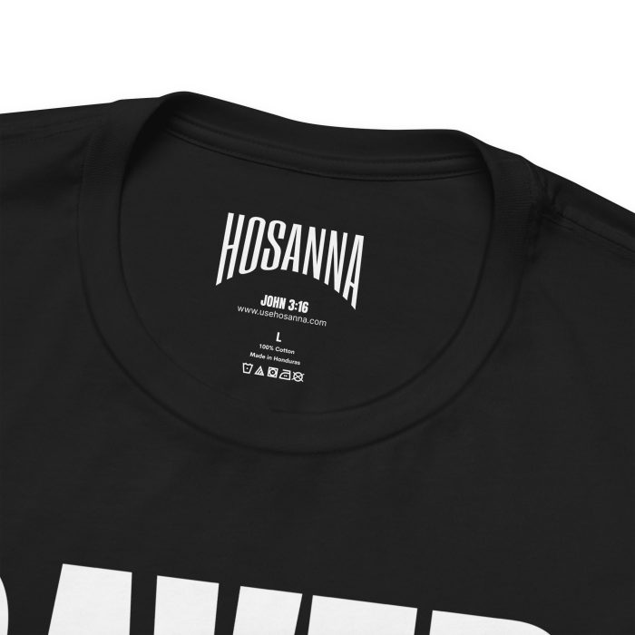 Saved & Redeemed Short Sleeve Tee - Christian Hosanna T Shirt - Image 7