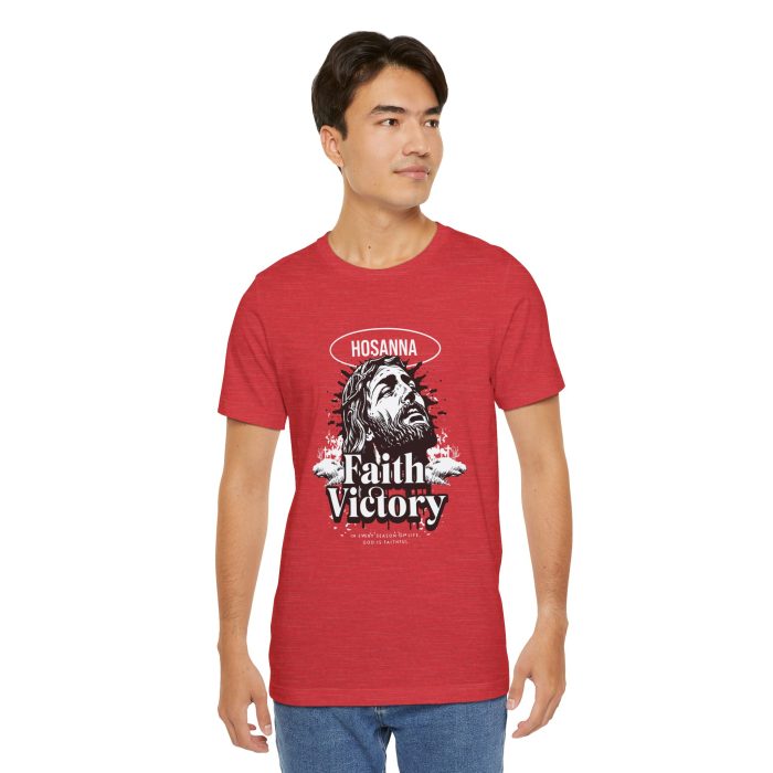 Faith Victory Unisex Tee - Hosanna Christian T Shirt - Image 51