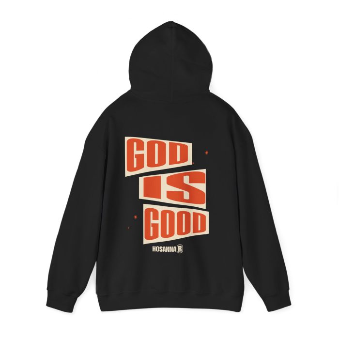 God is Good - Hosanna Christian Hooded Sweatshirt - Image 3