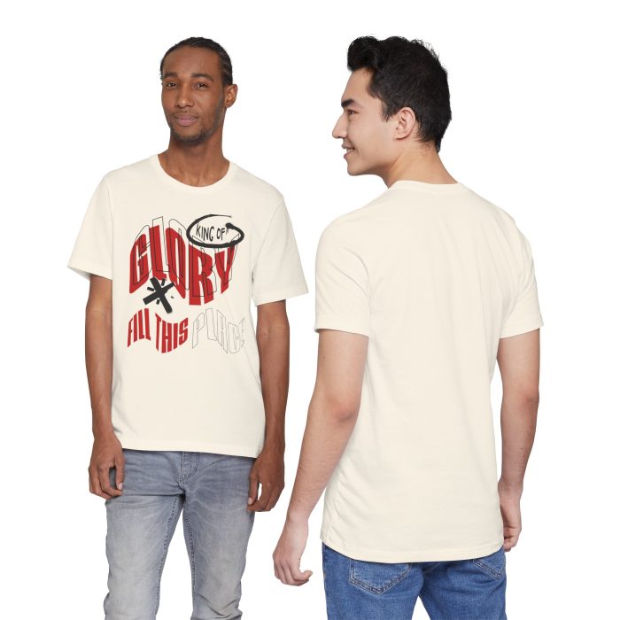 King of Glory Unisex Jersey Tee - Hosanna Christian T-Shirt - Image 23