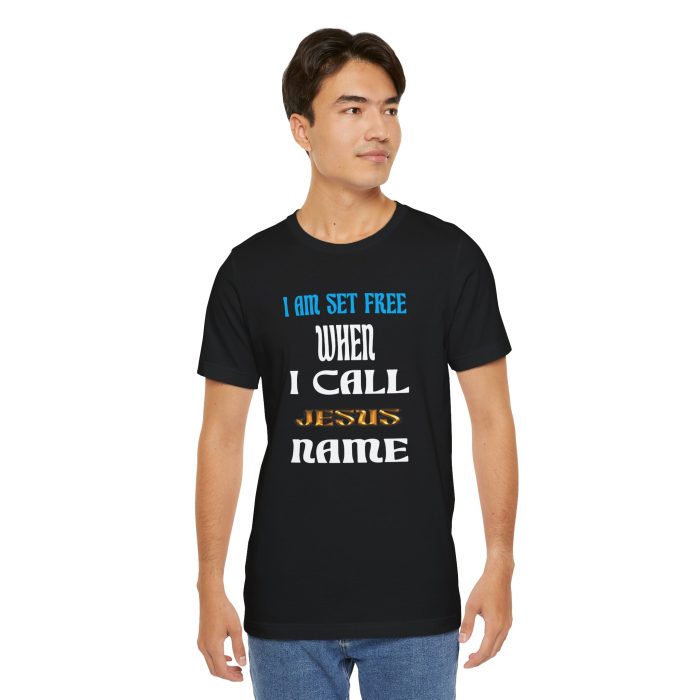 I Am Set Free Short Sleeve Tee - Hosanna Christian T Shirt - Image 18