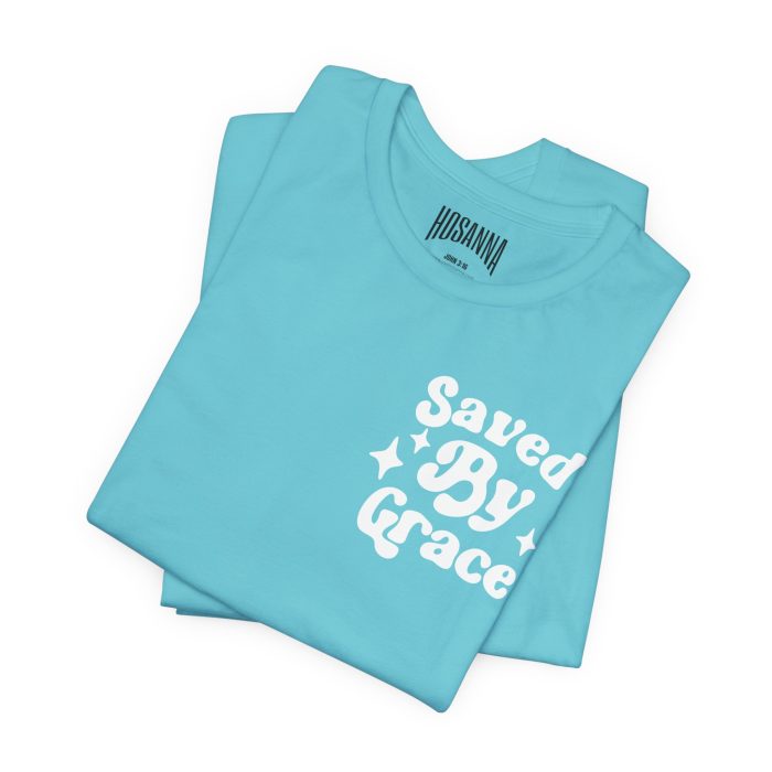 Saved By Grace Short Sleeve Tee - Image 2