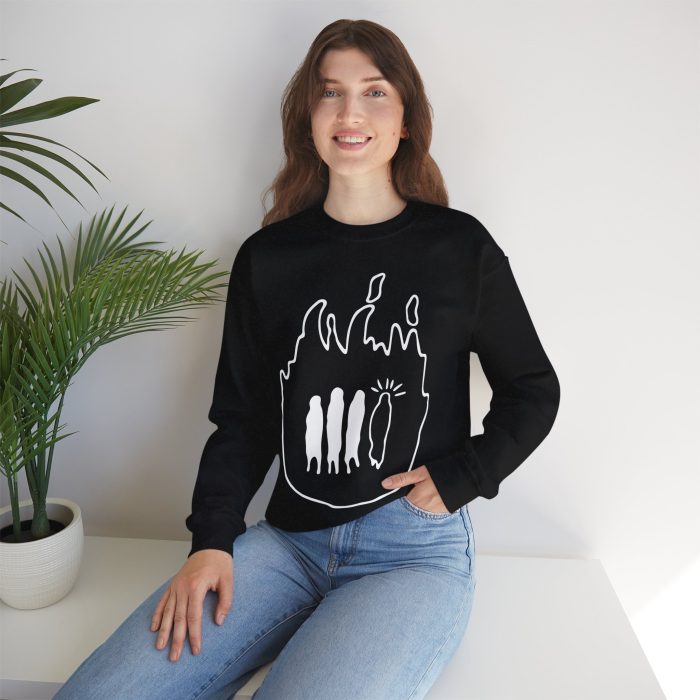 Another In The Fire - Hosanna Christian Crewneck Sweatshirt - Image 11