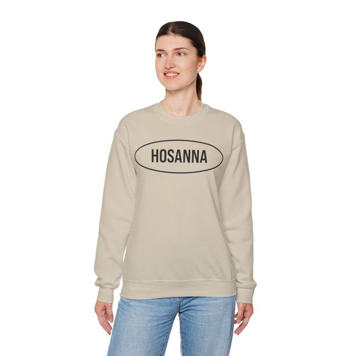 His Mercies Are New Every Morning - Hosanna Christian Crewneck Sweatshirt - Image 8