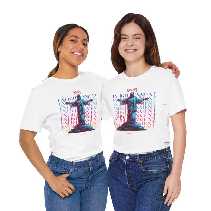 Enlightenment - Unisex Jersey Short Sleeve Hosanna Christian T-Shirt - Image 25