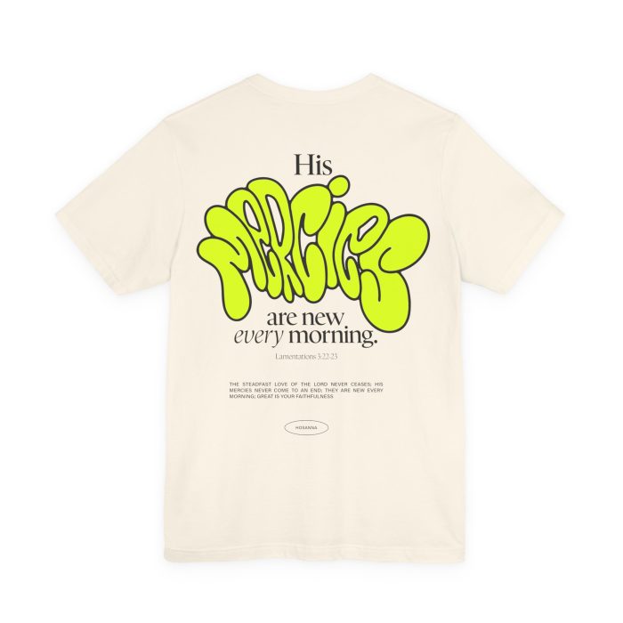 His Mercies Short Sleeve Tee - Image 4