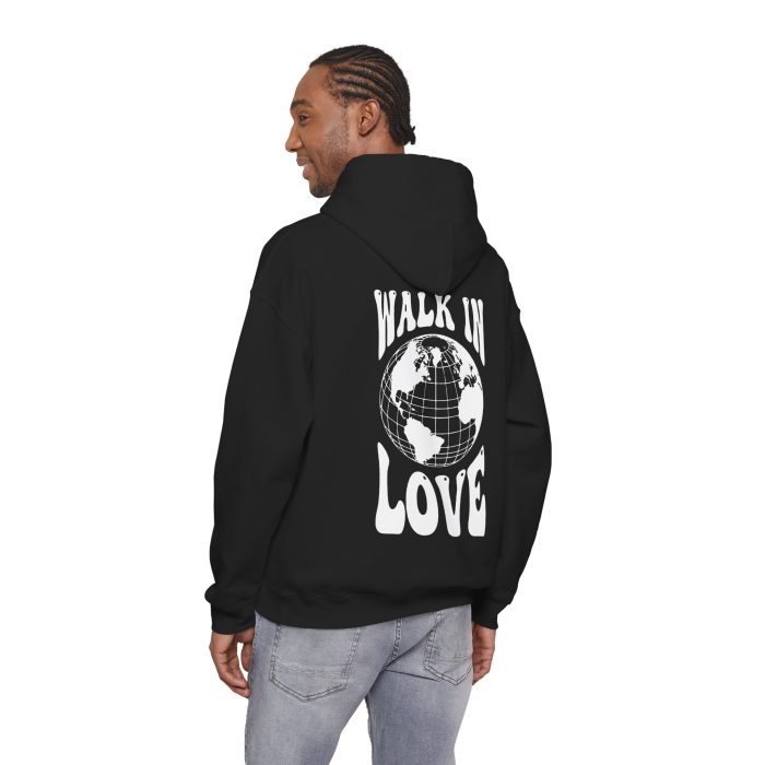 Walk In Love - Hosanna Christian Hooded Sweatshirt - Image 14