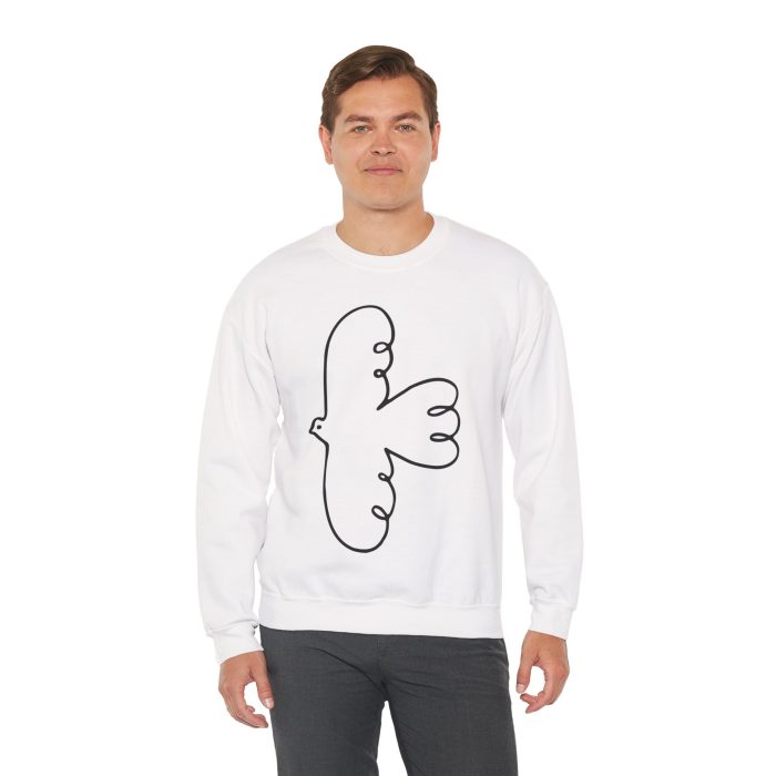 Holy Dove - Hosanna Christian Crewneck Sweatshirt - Image 6