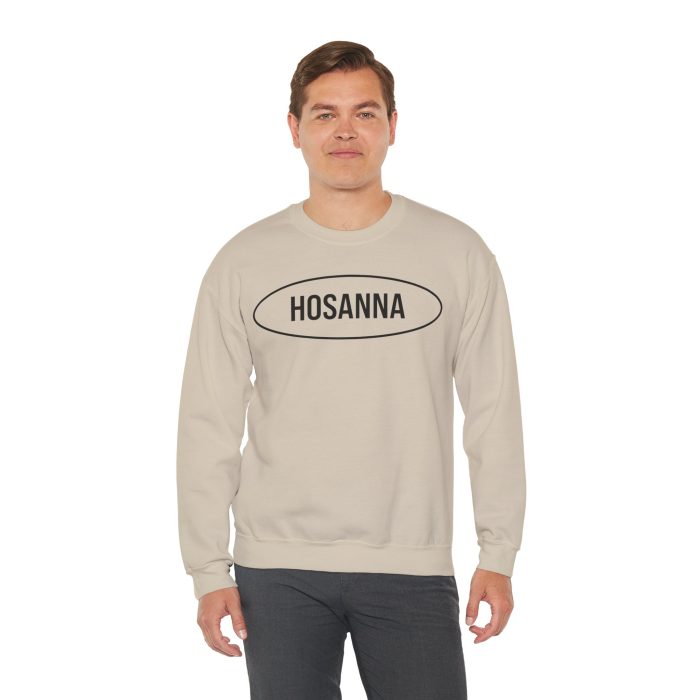 His Mercies Are New Every Morning - Hosanna Christian Crewneck Sweatshirt - Image 6