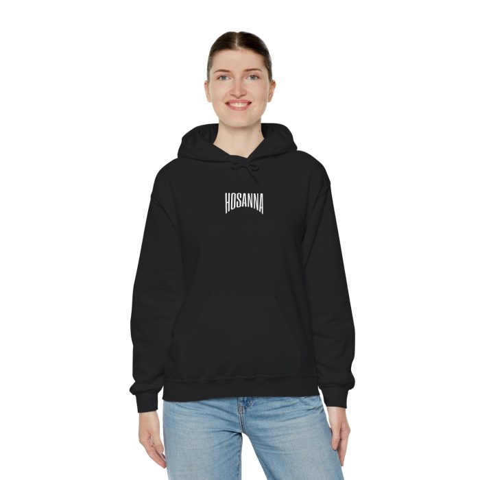 God is King - Hosanna Christian Hooded Sweatshirt - Image 8