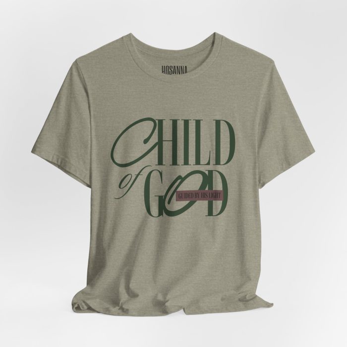Child of God Unisex Jersey Tee - Hosanna Christian Clothing - Image 70