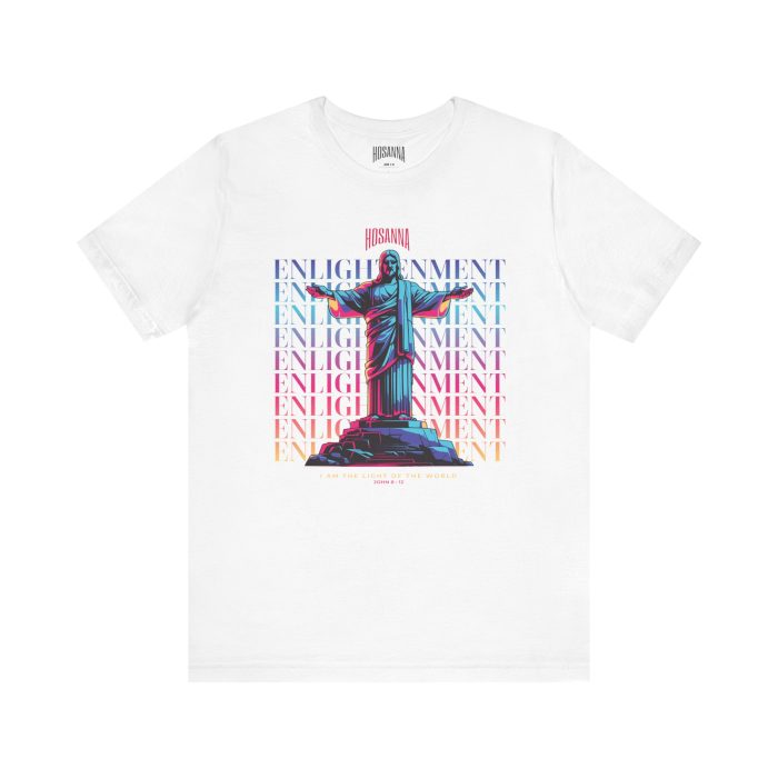 Enlightenment - Unisex Jersey Short Sleeve Hosanna Christian T-Shirt - Image 31