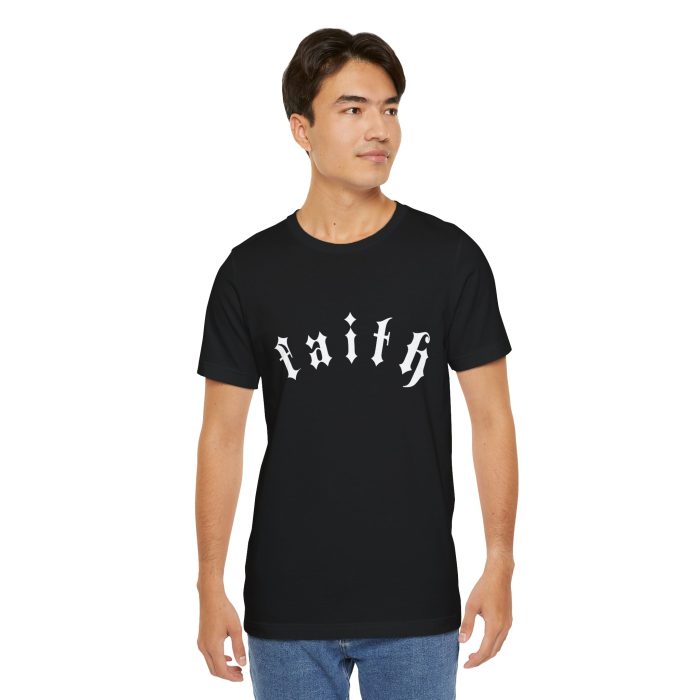 Faith - Unisex Jersey Short Sleeve Hosanna Christian T- Shirt - Image 18