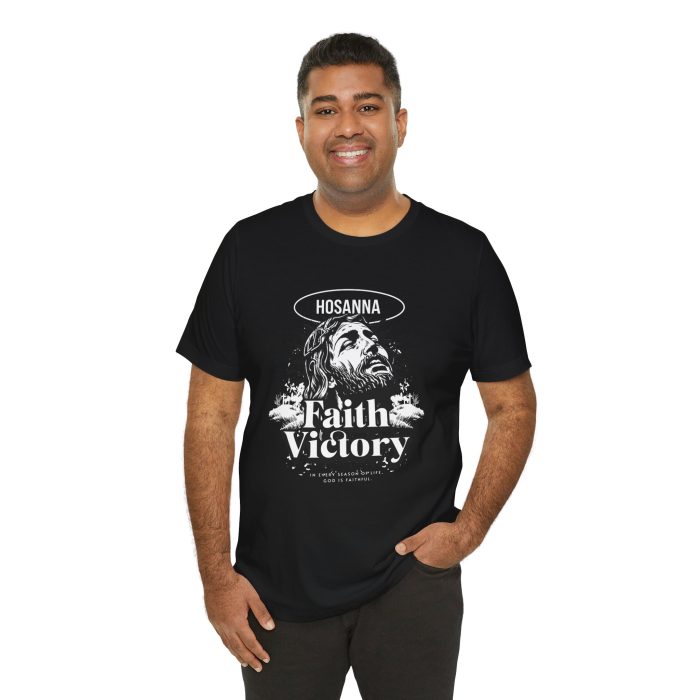 Faith Victory Unisex Tee - Hosanna Christian T Shirt - Image 14