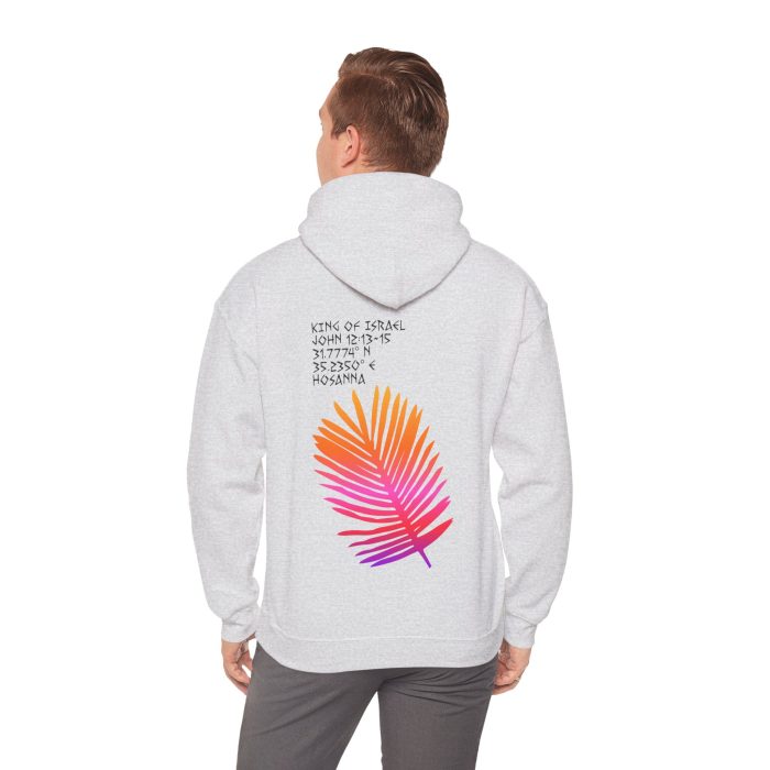 Kindg of Israel Hooded Sweatshirt - Image 10